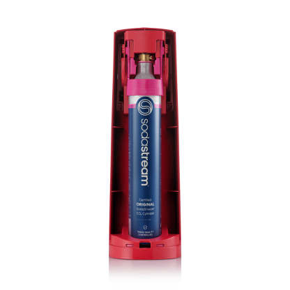 SodaStream FIZZI Sparkling Water Maker, 60L CO2 cylinder and 1L plastic bottle included, Black, Soda Maker