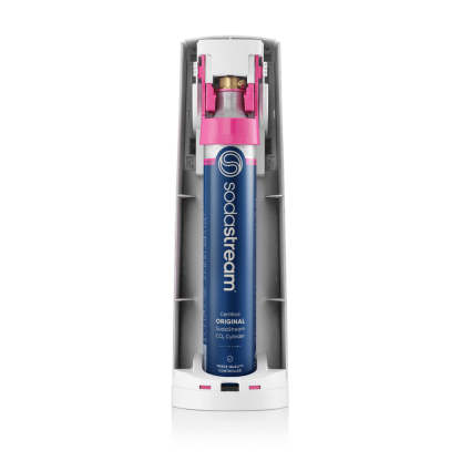 SodaStream FIZZI Sparkling Water Maker, 60L CO2 cylinder and 1L plastic bottle included, Black, Soda Maker