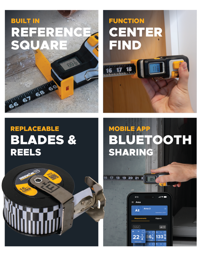T1thtM Utithtlity Construction Digital Tape Measure
