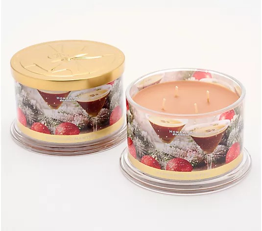 HomethtWorx by Slthtatkin & Co. Set Of 2 18oz Canthtdles
