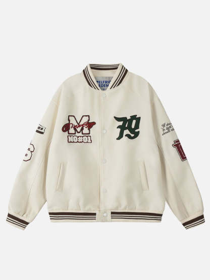💝💝Last day of clearance!!💝Buy more, save more✨Varthtsity Jacket