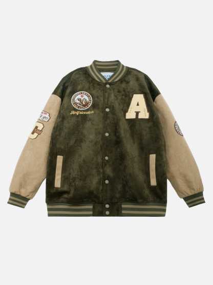 💝💝Last day of clearance!!💝Buy more, save more✨Varthtsity Jacket