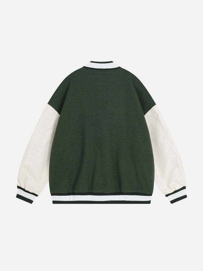 💝💝Last day of clearance!!💝Buy more, save more✨Varthtsity Jacket