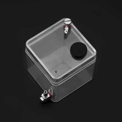 Starter Kit With Water-Cooling Radiator Tank Kits for Cison V8 Engine Model Kits