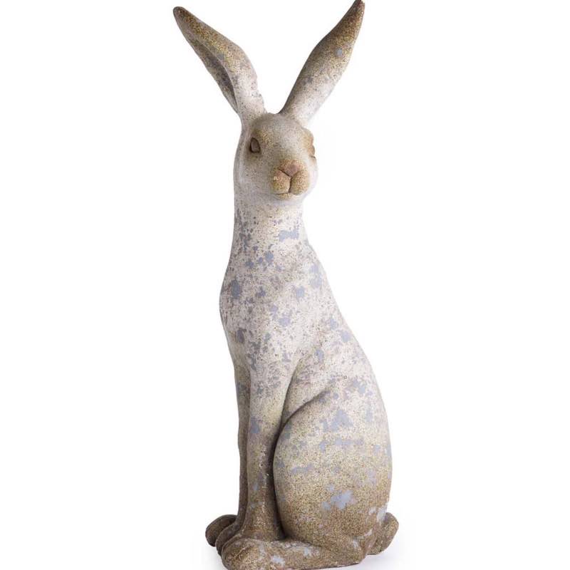 Tall Sitting Bunny Sculpture
