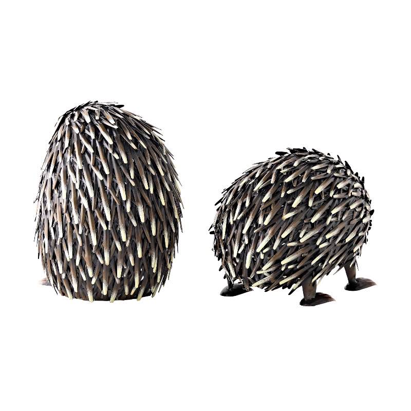 Hedgehog Statues, Set of 2