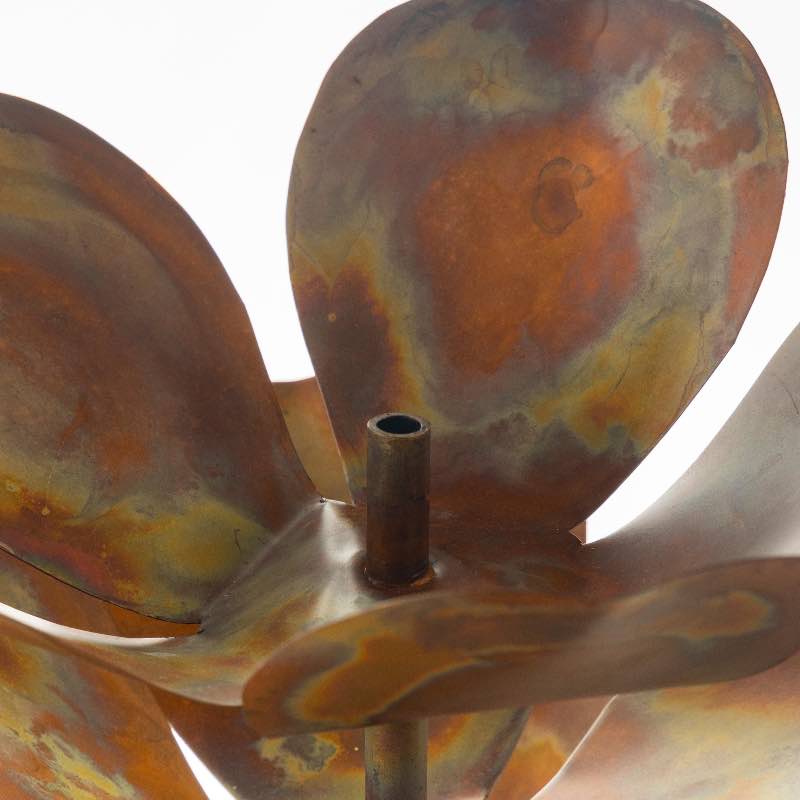 Large Metal Pinecone Garden Sculpture