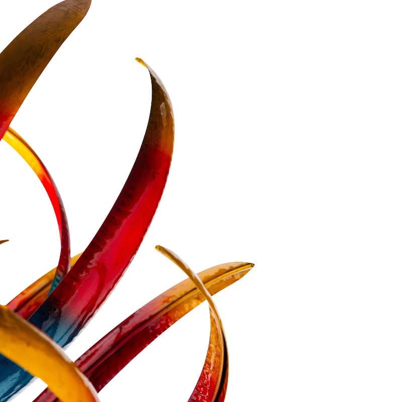 Vertical Feather Double Wind Spinner