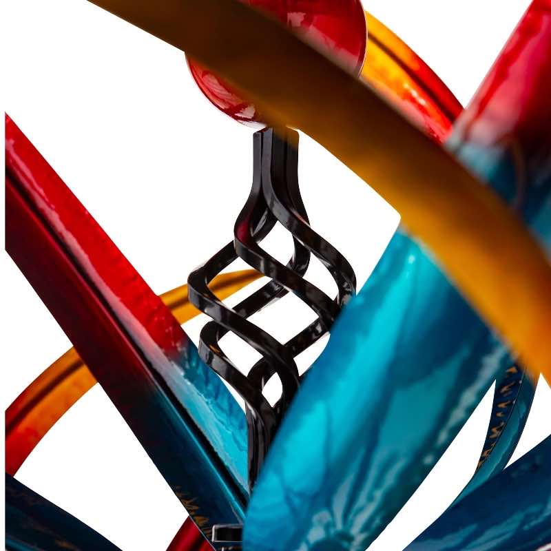 Vertical Feather Double Wind Spinner