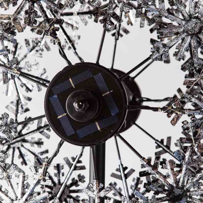 Solar Snowflake Spinner
