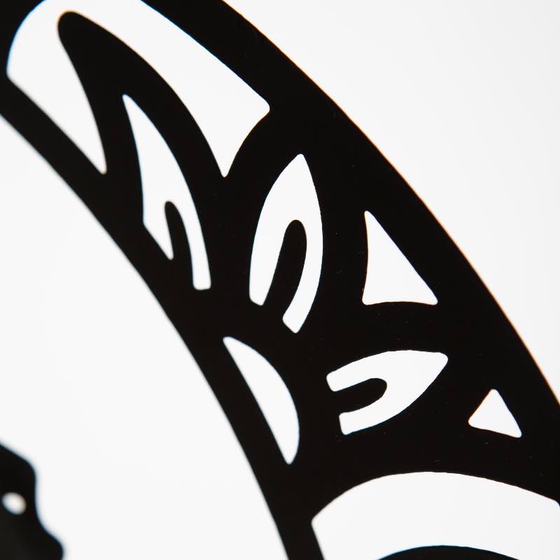 Black Cat Crescent Moon Mobile
