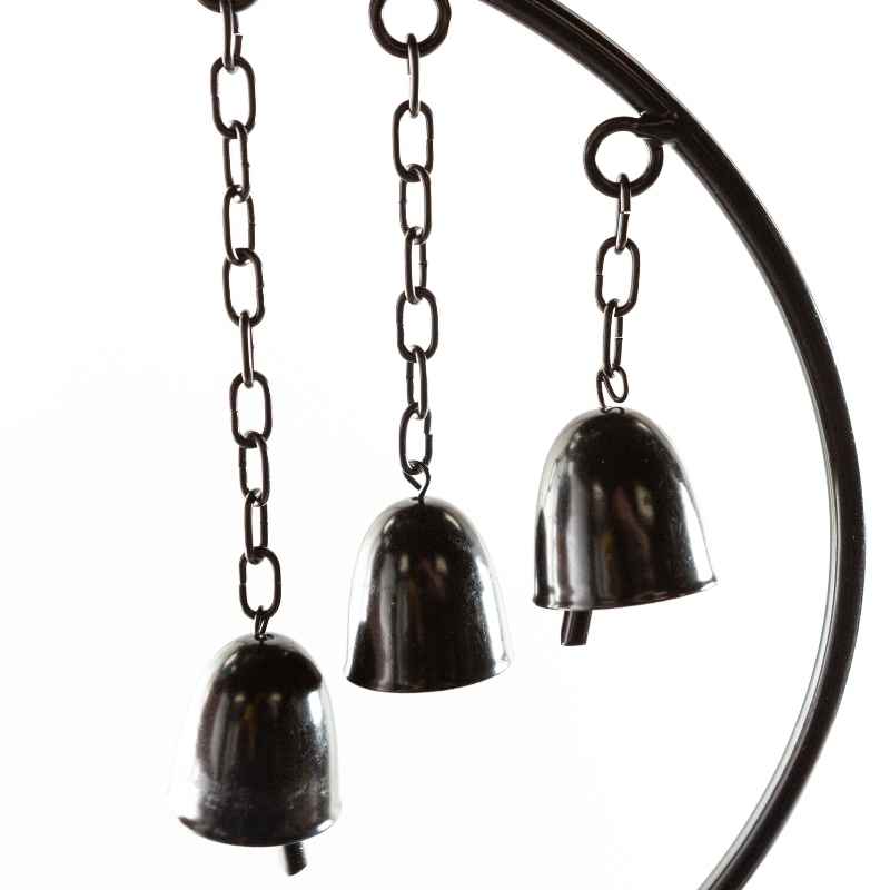 Birds and Bells Garden Stake