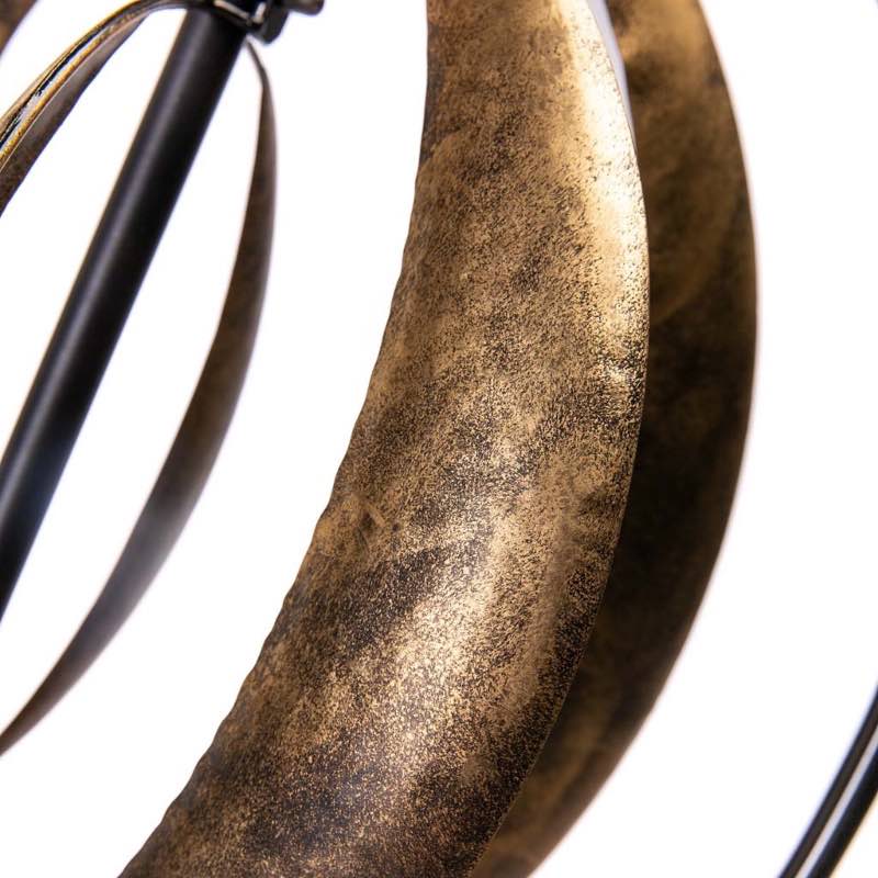 Three-Ring Galactic Metal Wind Spinner - View 6