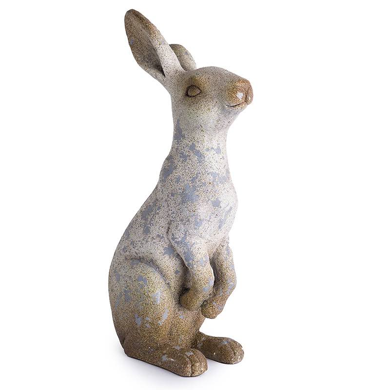 Short Sitting Bunny Sculpture - View 2