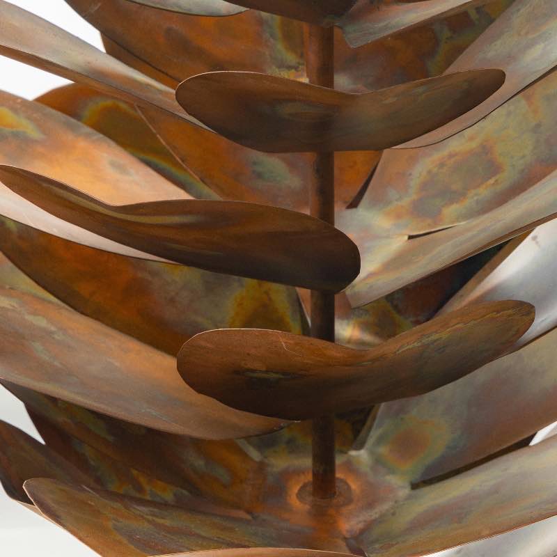Large Metal Pinecone Garden Sculpture - View 6