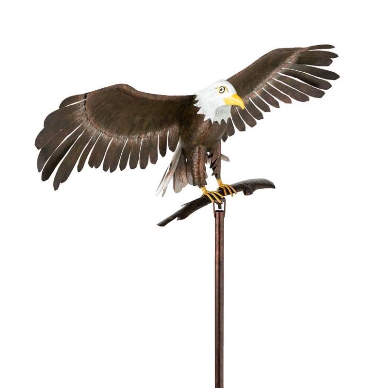 Bald Eagle Metal Wind Spinner - View 2