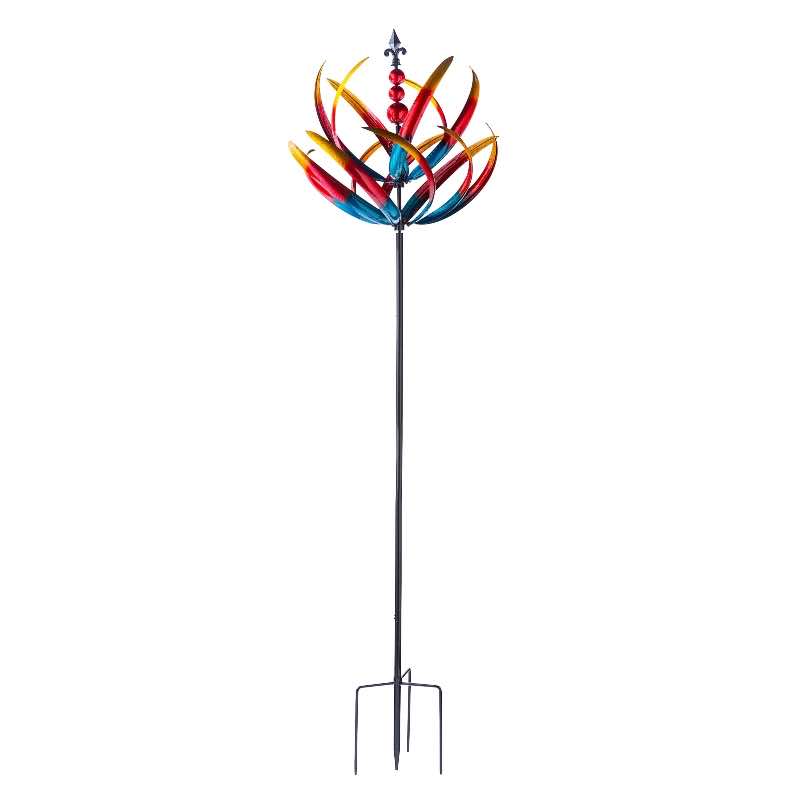 Vertical Feather Double Wind Spinner - View 2