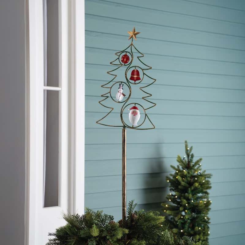 Christmas Tree Spinner Stake - View 2