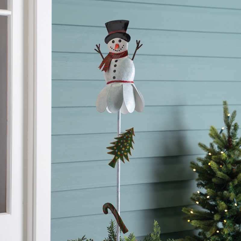 Snowman Spinner Stake