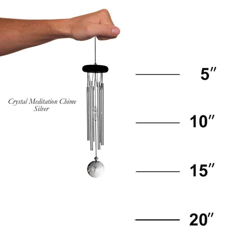 Crystal Meditation Windchime - View 3