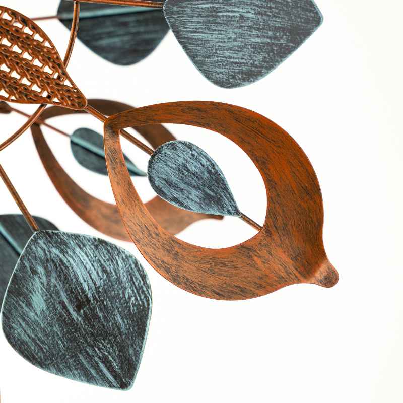 Copper Lotus Wind Spinner - View 5