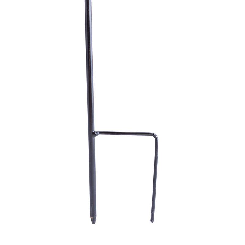 Metal Dragon Silhouette Garden Stake with Solar Lantern - View 5