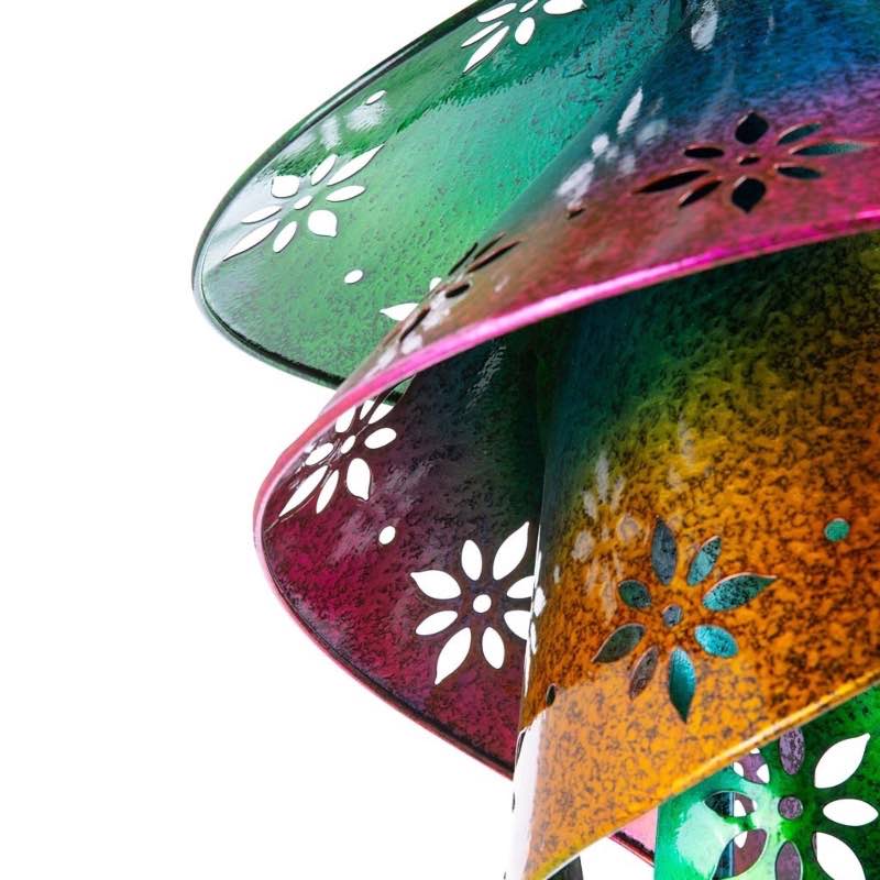 Colorful Spiral Wind Spinner - View 3