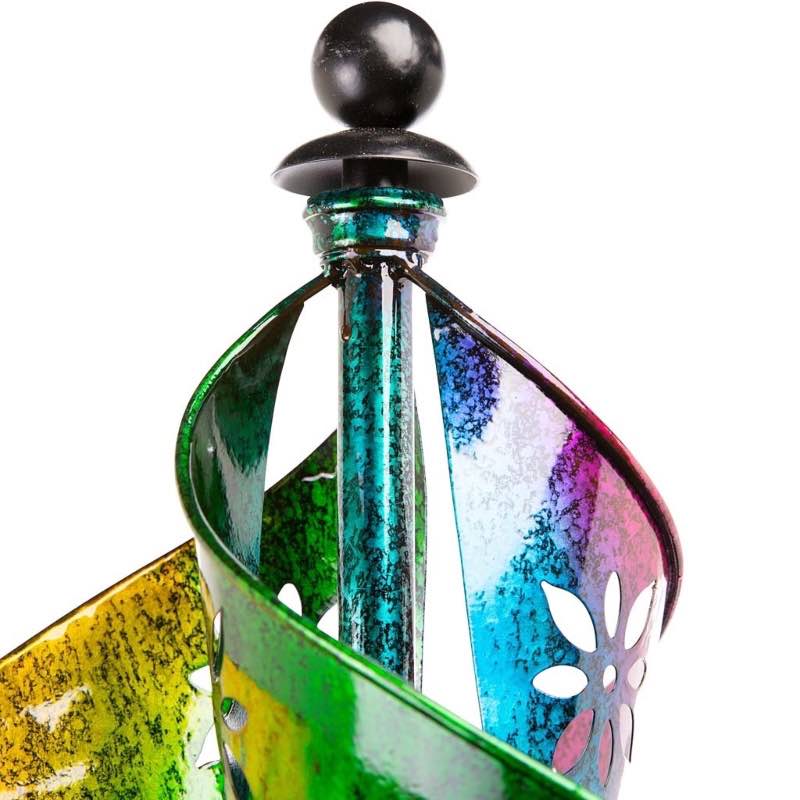 Colorful Spiral Wind Spinner - View 6