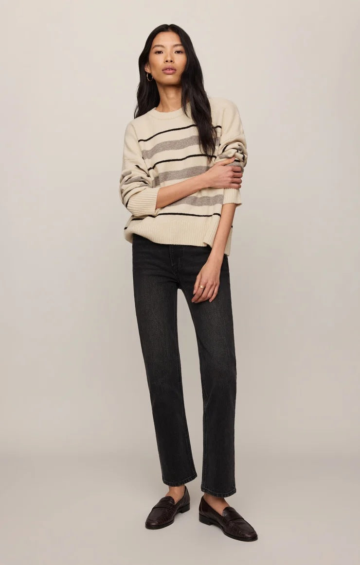 Crew neck stripes Sweater