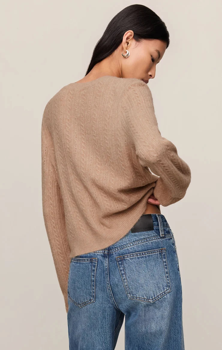 Pointelle Cardigan