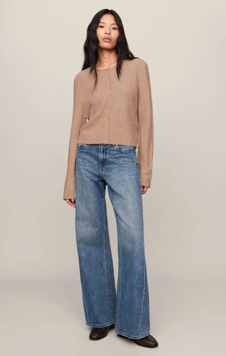 Pointelle Cardigan