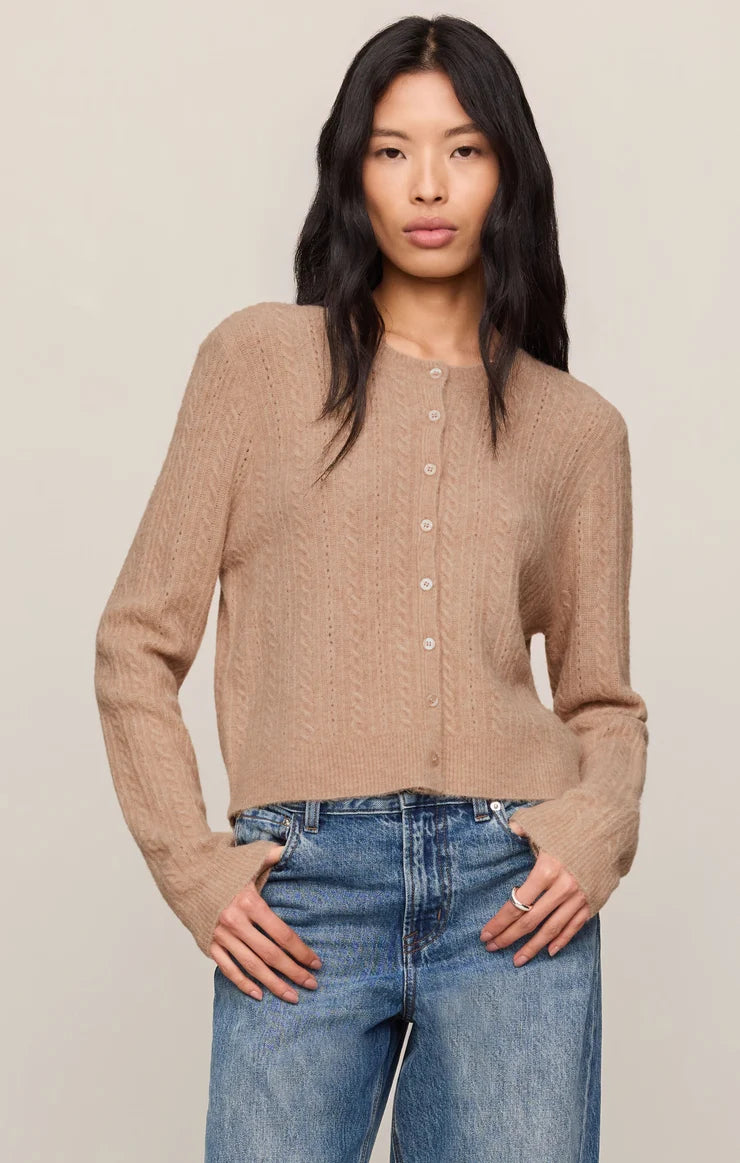 Pointelle Cardigan