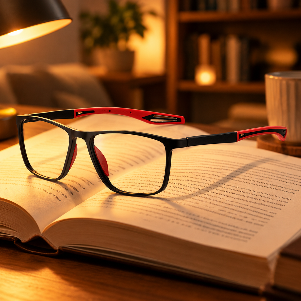 👓✨ Ochelari de Citit Ultra-Ușori cu Protecție Anti Lumină Albastră - Rame Flexibile Fără Presiune pe Nas 💙