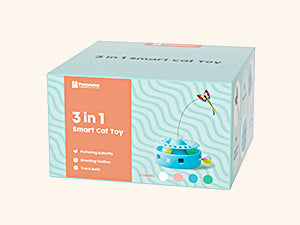 Potaroma Cat Toys 3-in-1 Automatic Interactive Kitten Toy