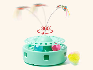 Potaroma Cat Toys 3-in-1 Automatic Interactive Kitten Toy
