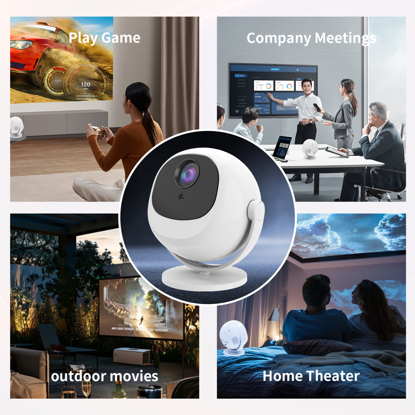 VizoBeam VB-30 portabel HD-projektor
