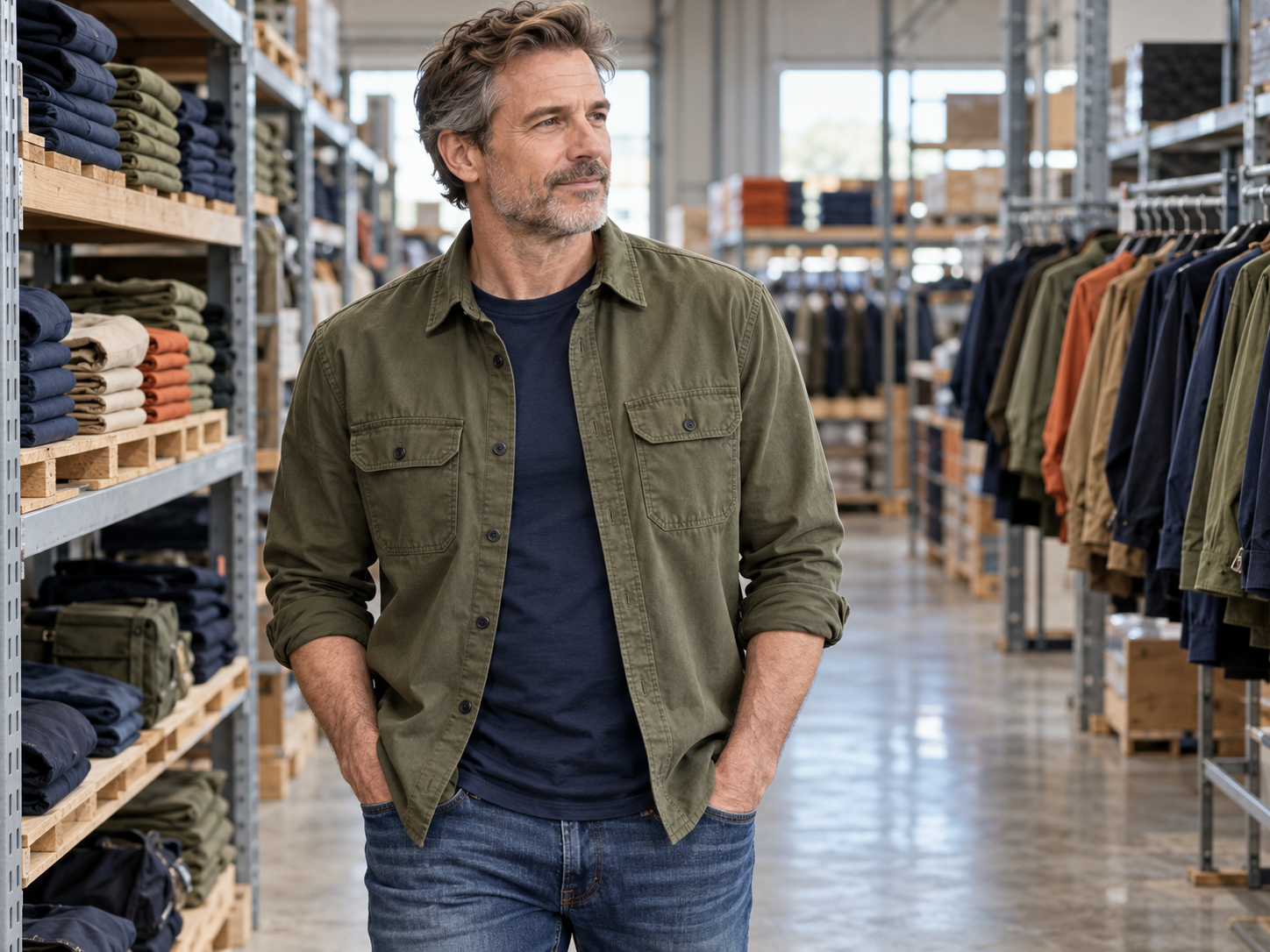 Utility shirts for a practical weekly rotation