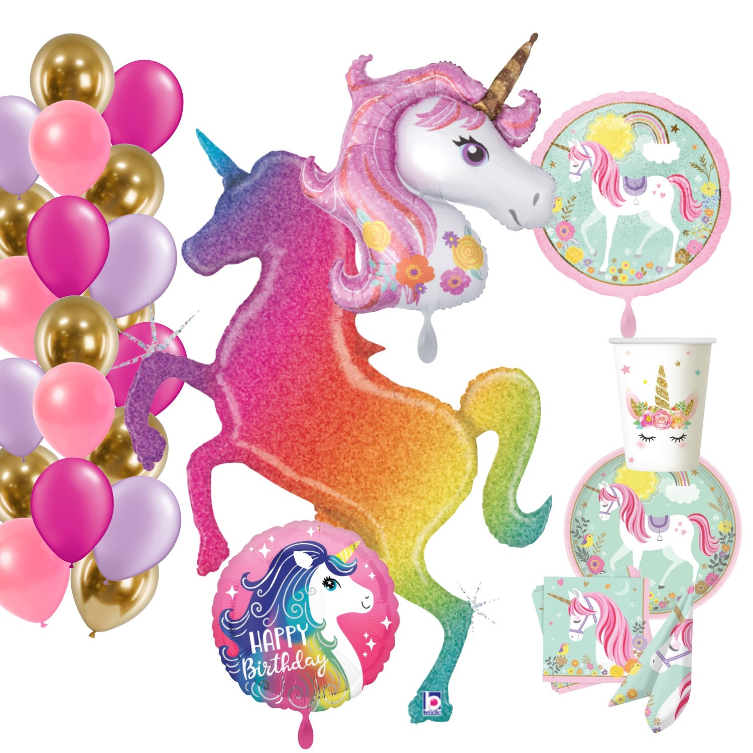 Einhorn Partyzubehör
