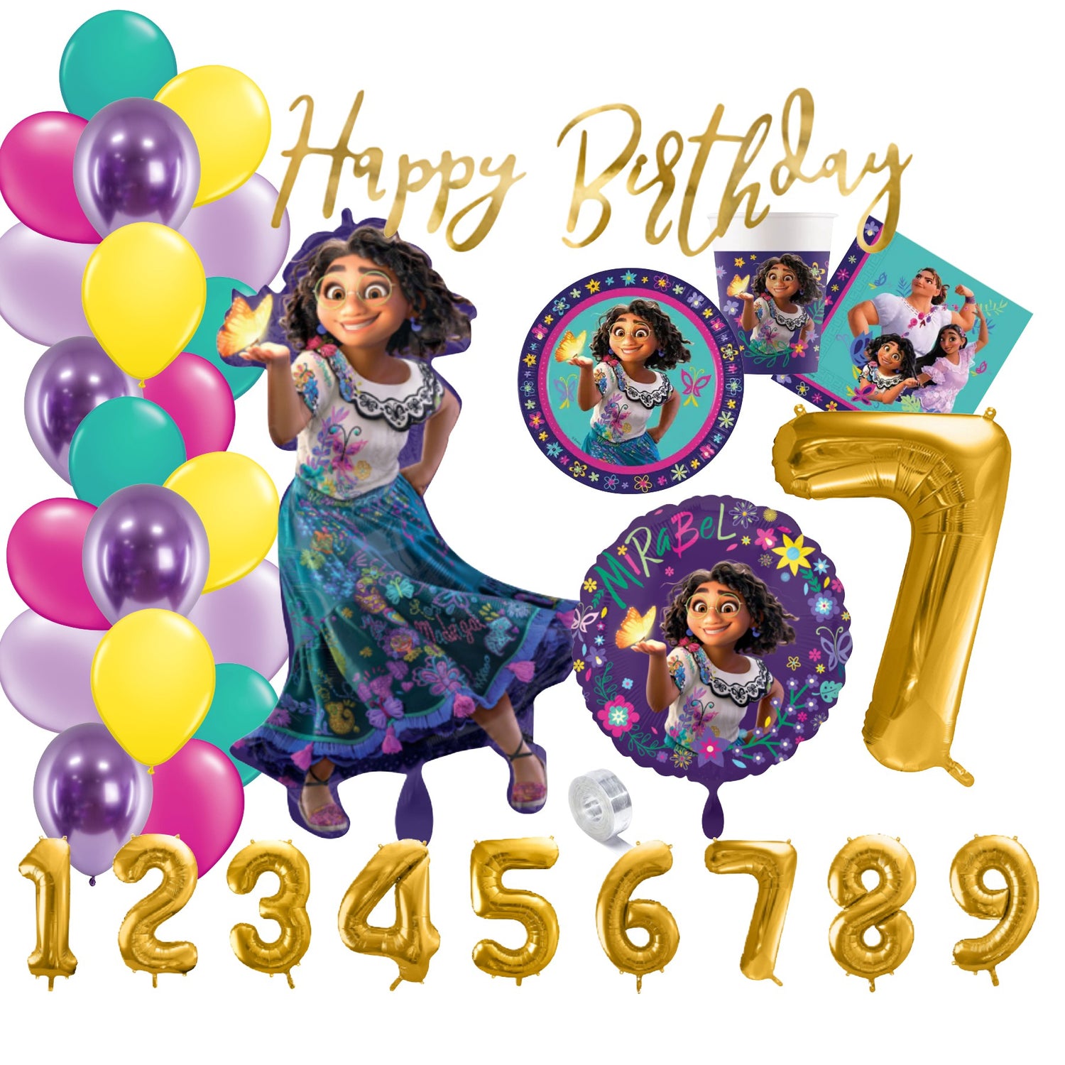 Encanto Partyzubehör
