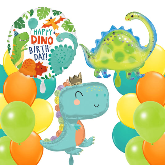 Freundliche Dinos Party