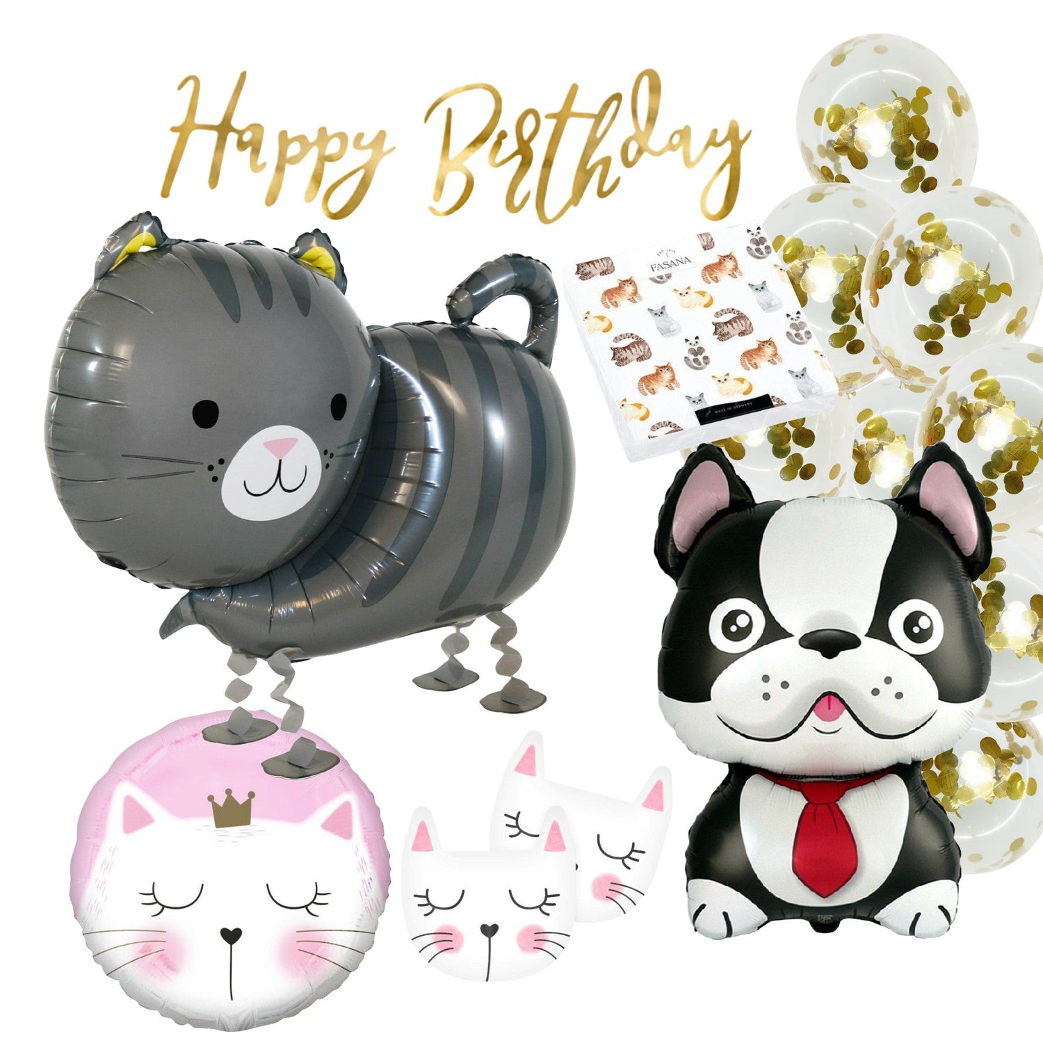 Hunde und Katzen Partyzubehör
