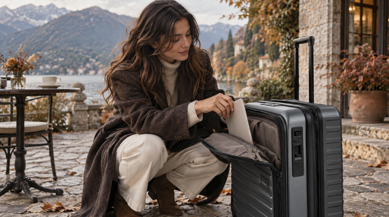 Valigia da donna con apertura frontale o tradizionale: quale scegliere per i viaggi autunnali?