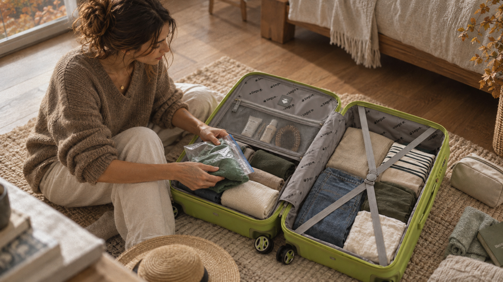 Come pulire la valigia dopo un viaggio autunnale: pioggia, fango e sporco
