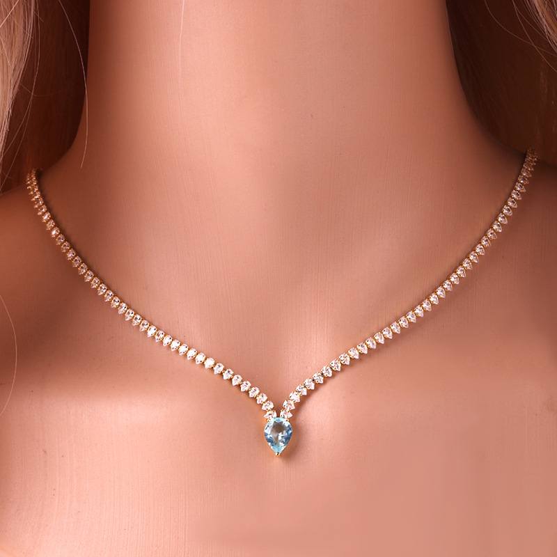 Water Drop High-End Elegant Bracelet & Necklace