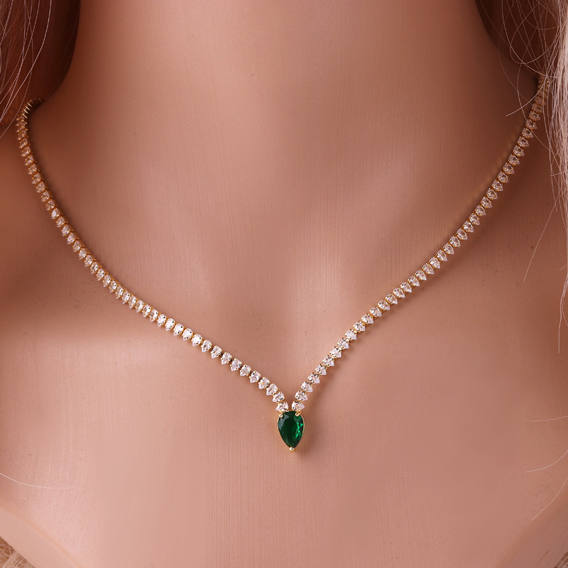 Water Drop High-End Elegant Bracelet & Necklace
