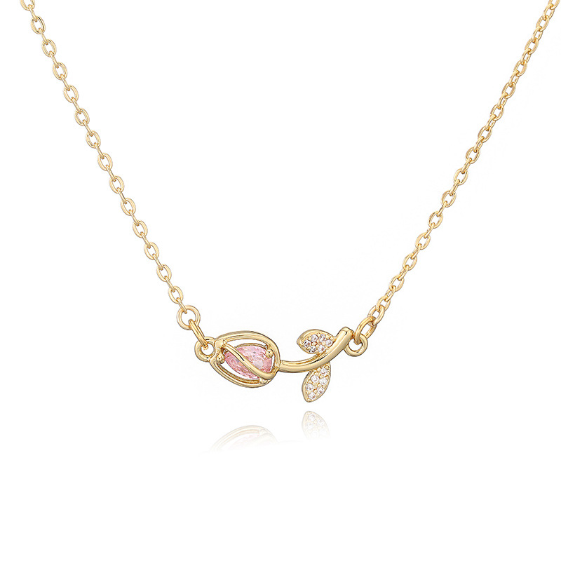 Tulip Flower Necklace