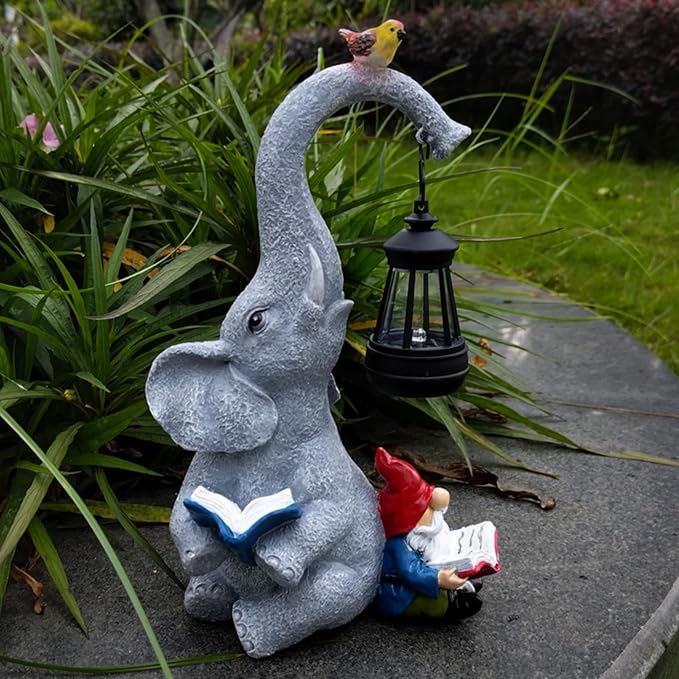 Solar Elephant Statue Light(4 Styles)