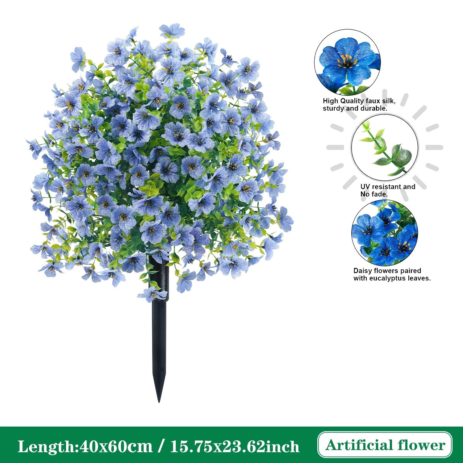 UV Resistant Artificial Cedar Topiary Ball Tree