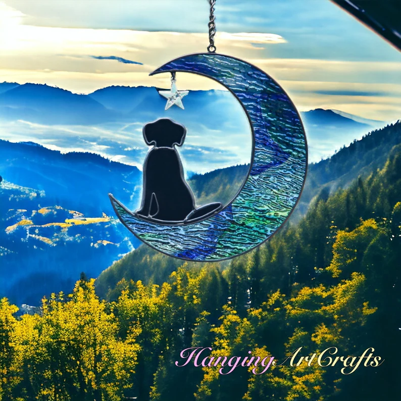 Dog Suncatcher,suitable for gift giving and decoration for dog lovers