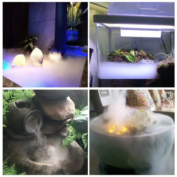 🎃Early Halloween Promotion🔥Mist Maker Ultrasonic Fogger – Indoor/outdoor Landscaping & Halloween Decoration